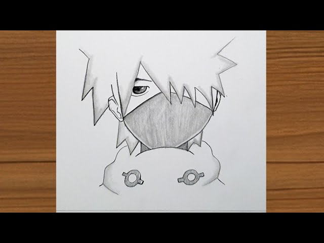 Kid Kakashi By Kureiji  Kakashi desenho, Arte mangá, Desenhos