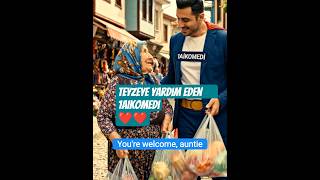 Teyzenin Poşetlerini Taşıyan Süper #1AIKomedi #Yardım #Teyze #İyilik #SüperKahraman  #Küçükİyilikler