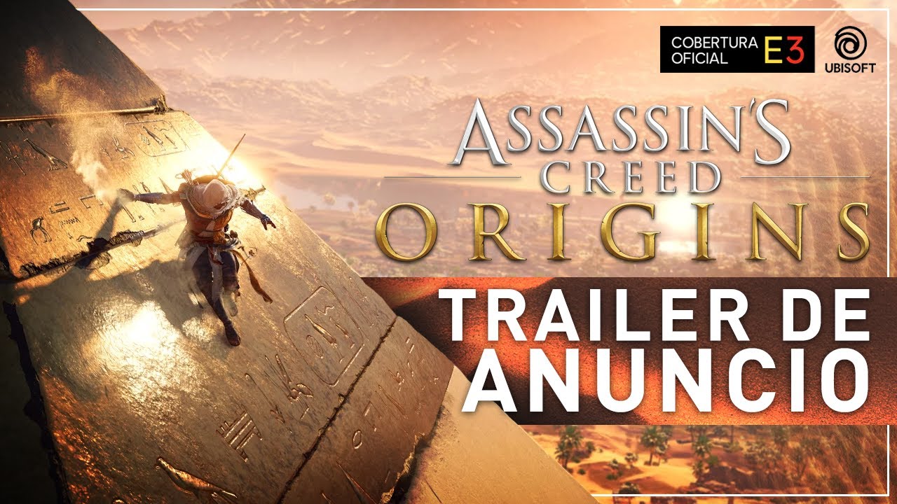 Agora no Antigo Egito: venha ver o novo trailer de Assassin's Creed:  Origins 