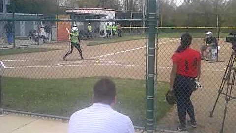 Marianna Colucci hitting at FSR Showcase in St. Louis - Fall 2012