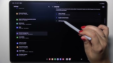 How to Change Language on SAMSUNG Galaxy Tab S10 Ultra 5G