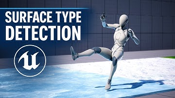 Detect Surface Types in Unreal Engine 5 — Slippery Ice, Snow, Grass & More! (Movement System)