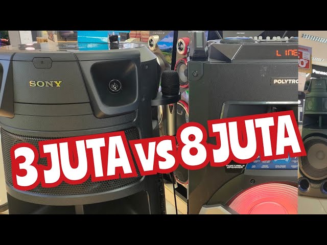 POLYTRON PTS2K25  VS SONY MHC V83 class=