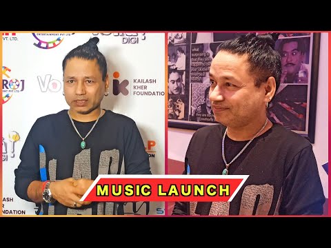 Kailash Kher at Music Launch in Mumbai
