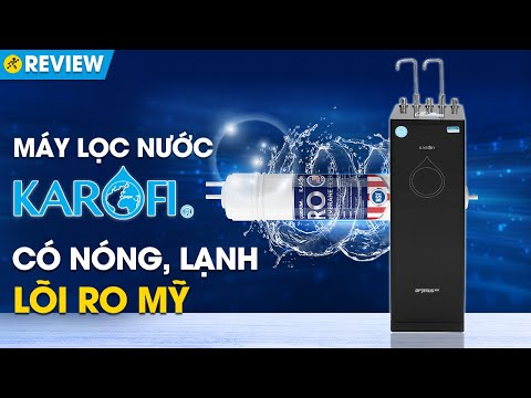 Máy lọc nước Karofi: lõi RO Mỹ, có vòi nóng, vòi lạnh (Optimus Duo O-D138) • Điện máy XANH