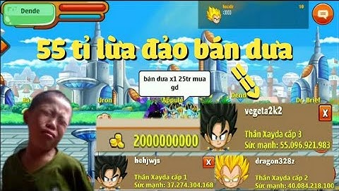 Chủ Tịch Cầm 2 Tỉ Vàng Đi Mua Dưa Hấu Thử Lòng Game Thủ  - Ngọc Rồng Online