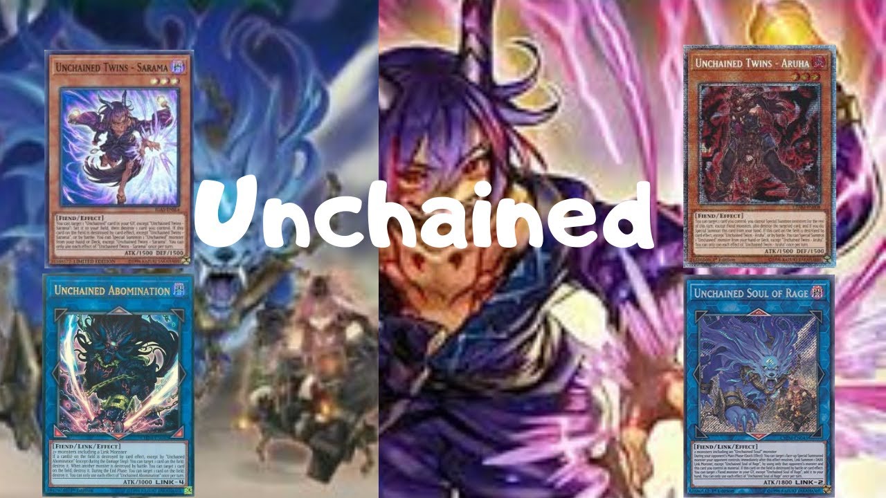 Unchained Matches and Deck Profile 👌 YuGiOh YouTube