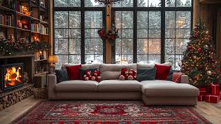 Winter Wonderland A Relaxing Winter Retreat With Snowfall And Fireplace Glow For Deep Sleep