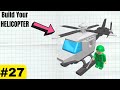Build Your Grey Helicopter Brick! DRAW BRICK ANDROID | GAMEPLAY walkthrough Part 27