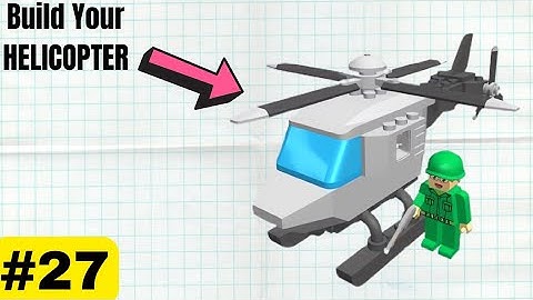 Build Your Grey Helicopter Brick! DRAW BRICK ANDROID | GAMEPLAY walkthrough Part 27