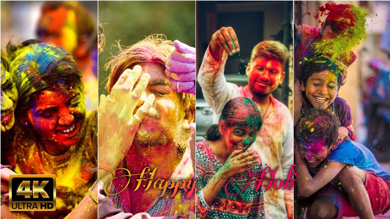 Holi status video full screen HD