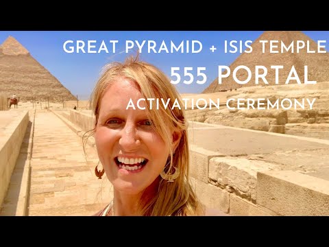 555 Portal of Creation - Codes Activation at the Temple of Isis , Egypt ( May 5, 2021)
