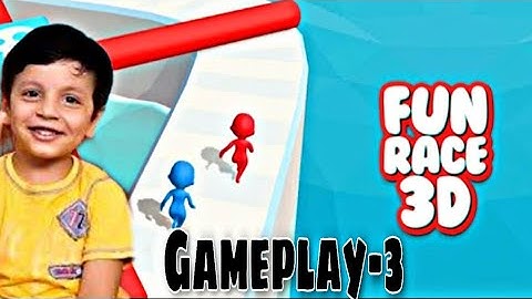 Fun Race 3d Gameplay Part - 3 [ Hard level] + Bonus | Fun Race 3d | Android Games| No Sound
