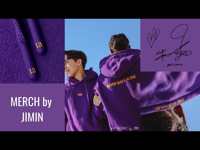  Jimin with You Hoodie, K-pop You Never Walk Alone