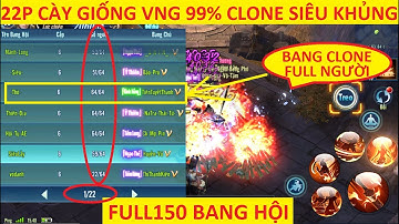 VLTK Mobile Lậu 22 Phái Đông Nhất Hiện Nay - Cách Cày Cuốc Cực Giống VNG - Tắt Bày Bán Tắt Nạp Knb
