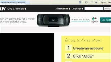 How to broadcast on justin tv