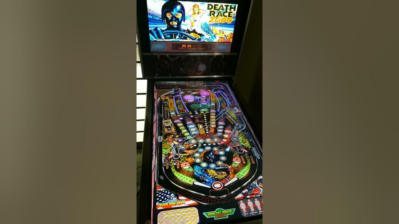 VISUAL PINBALL MESA DEATH RACE 2000 VPX!!! YouTube