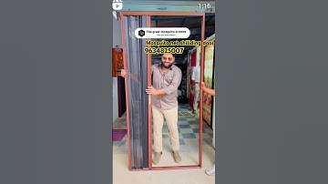 mosquito mesh sliding door and window in Hyderabad #viral #shortvideo