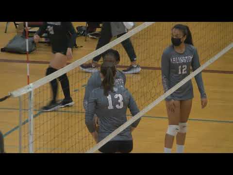 Arlington High School Girls' Volleyball vs Lexington | October 19, 2021