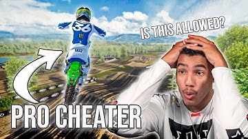 Spectating a PRO CHEATER in MX Bikes! 🚨