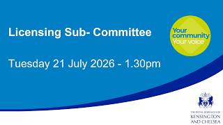 Licensing Sub-Committee - 21 July 2026