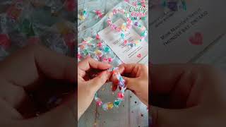 🍬 DIY Candy Bead Bracelet & Necklace | Easy Aesthetic Jewelry Craft Tutorial