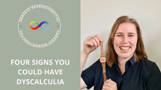 Four signs you could have Dyscalculia