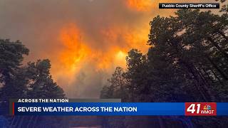 Information Colorado Wildfires grow as officials warn against Fourth of July fireworks amid dangerous heat News