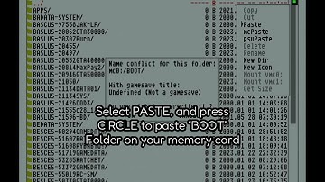 Autoboot DEV.1 - OPL installation guide on memory card for direct boot with Modchip on Playstation 2