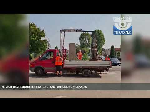 AL VIA IL RESTAURO DELLA STATUA DI SANT'ANTONIO | 07/06/2025