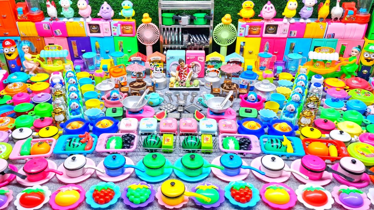 7:33 Minutes Satisfying with Unboxing Hello Kitty Mini Kitchen Set |Unboxing Hello Kitty Kitchen Set