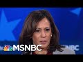 Senator kamala harris attacks tulsi gabbards record  msnbc