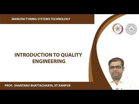 Introduction to quality engineering