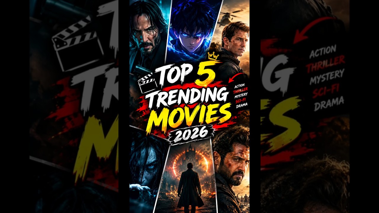 🔥 Top 5 Trending Movies of 2026 😱🎬 | Must Watch! #Shorts