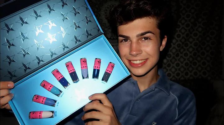 ASMR- Jeffree Star Blue Blooded Liquid Lipsticks! 💙 (Tingles)