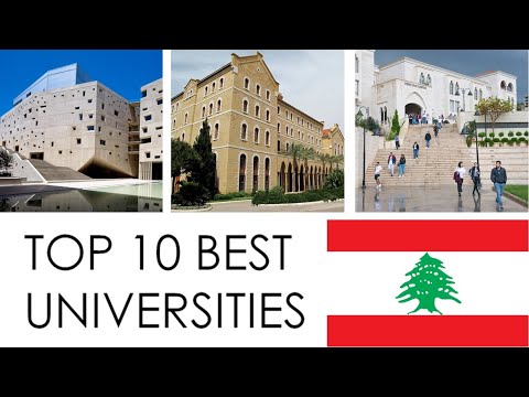 TOP 10 BEST UNIVERSITIES IN LEBANON / TOP 10 MEJORES UNIVERSIDADES EN LÍBANO