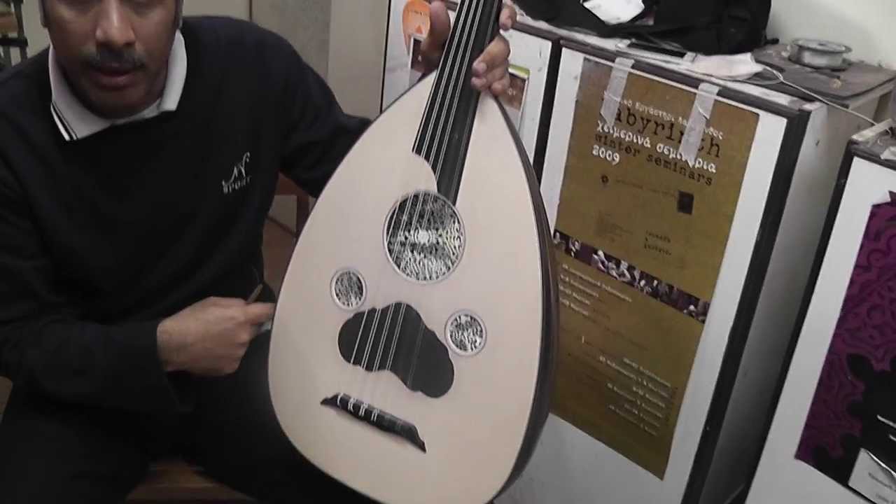 Arabic oud high Do played by Fadel made by D.Rapakousios YouTube