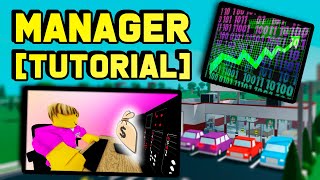 [GUIDE] To Using The MANAGER! - Retail Tycoon 2 Beta