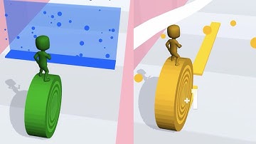 Layers Roll Game All Levels Walkthrough Gameplay Android,iOS Stick Race Update New Level LKO94GH