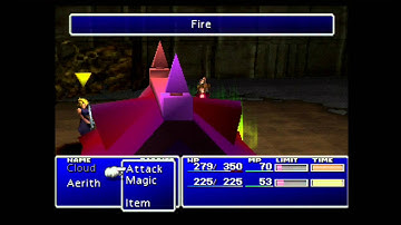 Final Fantasy VII Perfect Game Walkthrough: Part 4 | Cross Slash!