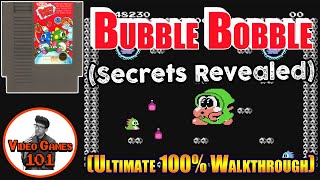 Bubble Bobble Walkthrough 100% Guide Video Games 101