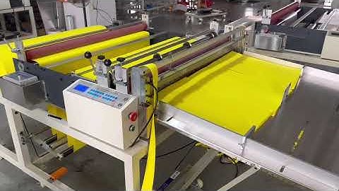 2mm EVA Foam Roll-to-Sheet Slitting Machine | Smooth and Stable Running Performance