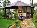 Беседки с барбекю для дачи / Barbecue gazebo