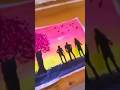 #MY first sunset panting🖌 #subacribe if you like video📸 #Crafter Ruchi Jodha🤗💕