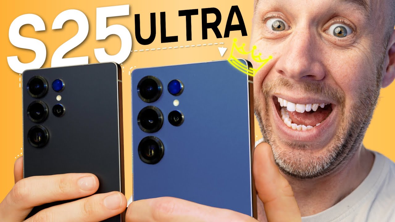 IPHONE KILLER? HANDS-ON WITH THE SAMSUNG S25 ULTRA!