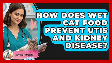 How Does Wet Cat Food Prevent UTIs And Kidney Disease? - Happy Cat Handbook
