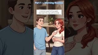 Daily Life English Practice Part 1 — Morning Routine ☀️ | #EnglishSpeaking #MorningEnglish