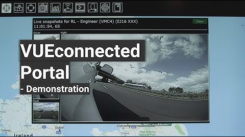 VUEconnected Portal - Software Demonstration - Video Telematics viewing