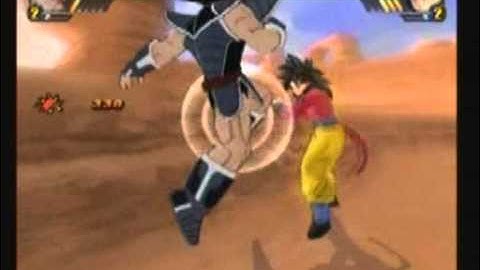 Turles vs Goku SSJ4