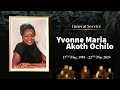 Honouring the life of yvonne akoth ochilo  delta media group